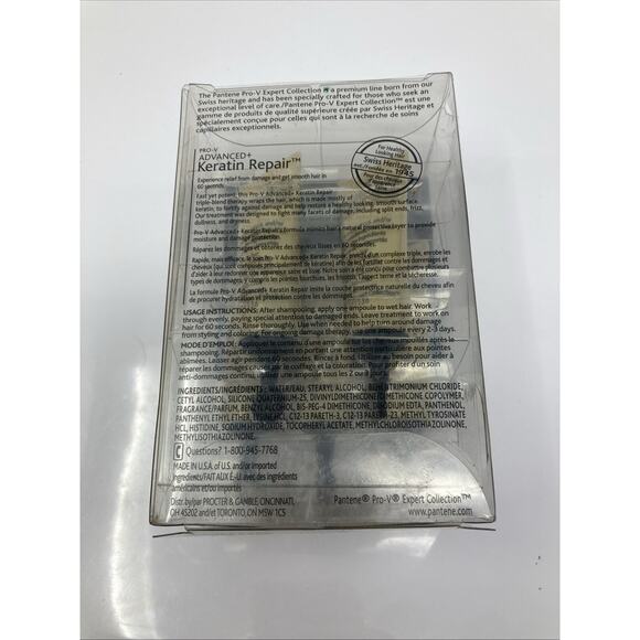 Pantene Expert Advanced Keratin Repair Set 60 Second Therapy New in Box - Picture 5 of 6